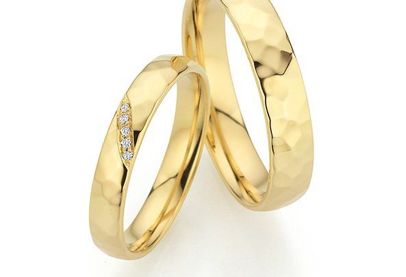 Ehering in Gelbgold